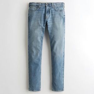 Hollister men Skinny jeans in medium light wash